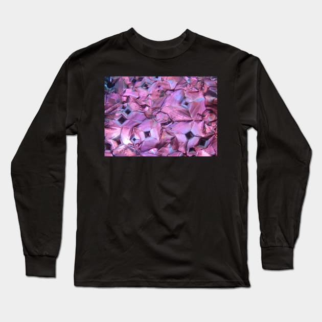 bismuth surface Long Sleeve T-Shirt by foxxya